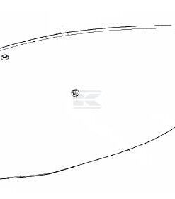 Mouldboard blade W40B LI 3 Mouldboard blade W40B LI