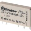 Inserto/relé impreso 12V,6A,1W 8 Inserto/relé impreso 12V,6A,1W