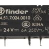 Inserto/relé impreso 24V,6A,1W