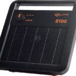 Electric fence energiser Solar S100 (with Battery)