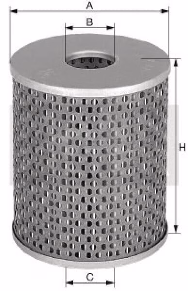 Cartucho filtro combustible 3 Filtro de gasoil M&H
