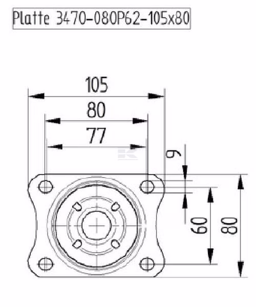Rueda industrial giratoria en poliamida: Ø125 x 40 mm, placa soporte con freno 105 x 85 mm. Capacidad: 250 kg, Tente 3 Rueda industrial giratoria en poliamida: Ø125 x 40 mm, placa soporte con freno 105 x 85 mm. Capacidad: 250 kg, Tente