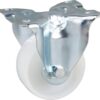 Rueda industrial fija en poliamida: Ø100 x 36 mm, placa de soporte: 103 x 85 mm. Capacidad: 200 kg, Tente 16 Rueda industrial fija en poliamida: Ø100 x 36 mm, placa de soporte: 103 x 85 mm. Capacidad: 200 kg, Tente