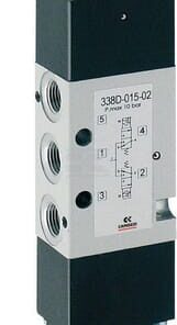 Válv. solenoide doble 3/2vías