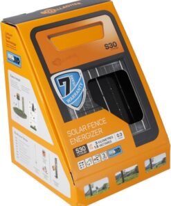 Solar energiser S30 including battery