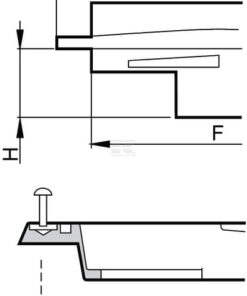 Conjunto tapa depósito 140 m