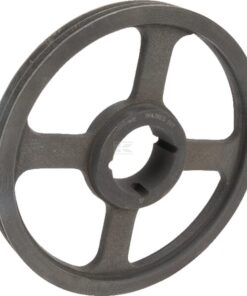 Polea para correa trapecial, 2 canales A o SPA, Ø360,50 mm, para buje Taperlock 2517, Kramp