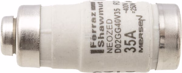 Fusible 400V 35A Longitud 36mm 1 Fusible 400V 35A Longitud 36mm