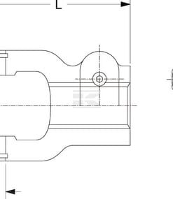 Horquilla P675 1-3/4"-20 CC 5 Horquilla P675 1-3/4