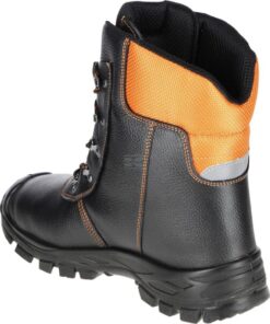 Botas para motosierra tamaño 50/UK 50, negro/naranja, Eco Hunter básico, Lupriflex 18 Botas para motosierra tamaño 50/UK 50, negro/naranja, Eco Hunter básico, Lupriflex