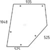 Top door glass