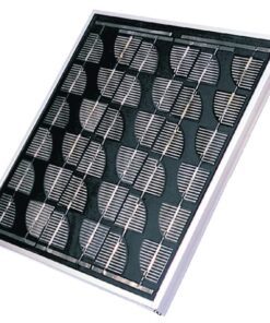 M. solar de 15 W con enchufe