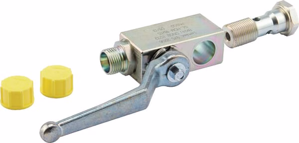 Llave esférica HBPA 0602 M18x1,5 Zn 1 Llave esférica HBPA 0602 M18x1,5 Zn