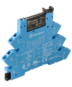 Interfaz de relé Mod. (EMR)Sin tornillos 6,2mm.1CO 6A/24V UC/AgNi