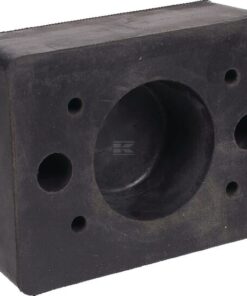 Prote. choque caucho 195x152mm