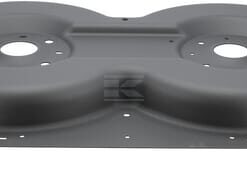 Cubierta de plataforma 85C QF, gris