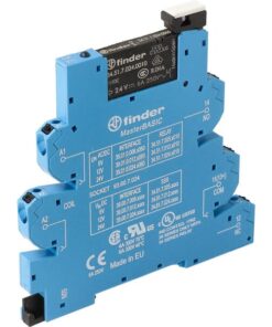 Interfaz de relé Mod. (EMR)MasterBASIC push-in.6,2mm.1CO 6A/24V UC/AgNi