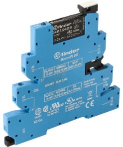 Interfaz de relé Mod. (EMR)Tornillo MasterPLUS.6,2mm.1CO 6A/24.240V UC/AgNi