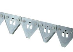 Knife end segment, 9-1/2 14 TPI EASY CUT II