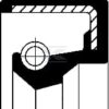 Retén BA 12x22x7 72NBR 2 Seal BA 12x22x7 72NBR