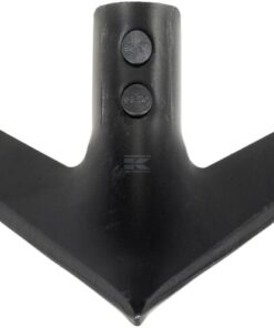 Goose foot point with bolt/nut