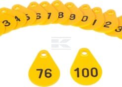 Crotal flex.coll.ama.nº76-100