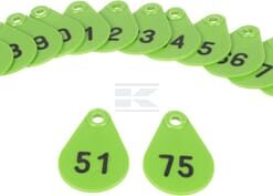 Crotal flex.colla.ver.nº51-75