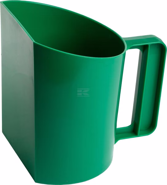 Pala para pienso, 1,5 L, verde 1 Pala para pienso, 1,5 L, verde