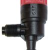 Llave de combustible, 1/4", PVC