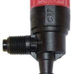 Llave de combustible, 1/4", PVC