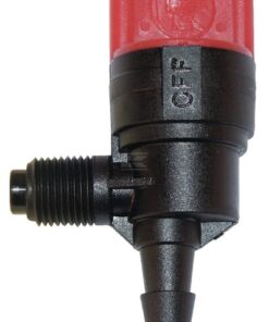 Llave de combustible, 1/4", PVC