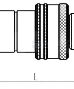 Acoplamiento rápido macho 3/8" - 10 - 3/8" BSP 10 Acoplamiento rápido macho 3/8