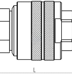 Racor rápido, 1" macho - M45 x 2 35L macho 8 Racor rápido, 1