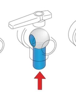 Llave esf. 2" 3 v.