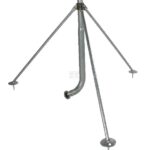 Trípode riego acopl.C 2 1/2"m.