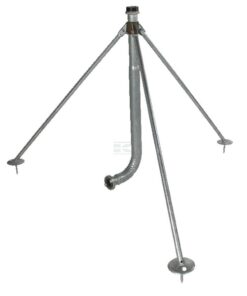 Trípode riego acopl.C 2 1/2"m.