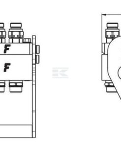 Multifaster 4x3/4" 3 Multifaster 4x3/4