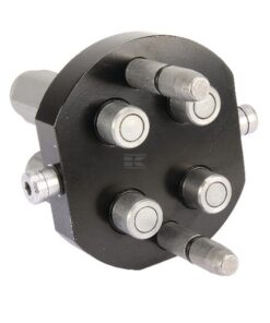 Multifaster DN10-4 x 1/2" BSPP tapón de sección móvil