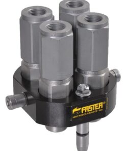 Multifaster G DN10-4 x 1/2" BSPP tapón de sección móvil