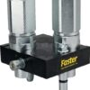 Multifaster DN20-2 x 3/4" BSPP tapón de sección móvil