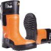 Botas silvicultura anticorte, negro-naranja, CL3, talla 43, Forester de SIP