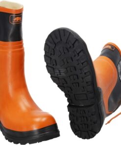 Botas silvicultura anticorte, negro-naranja, CL3, talla 42, Forester de SIP