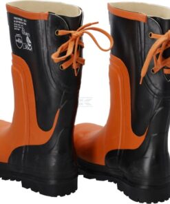 Botas silvicultura anticorte, negro-naranja, CL3, talla 41, Forester de SIP