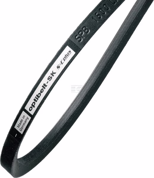 Correa trapezoidal estrecha 3V, 8x1587,2 mm/63" 1 Correa trapezoidal estrecha 3V, 8x1587,2 mm/63"