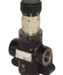 Válvula de control de caudal de 3 vías 0-12 l/min