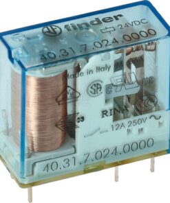Relé PCB/Plug-in 3,5mm.pinning 1CO 10A/24V DC SENS/Agni
