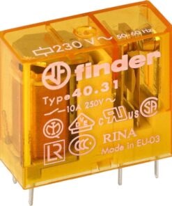 Relé enchufe PCB pines 3.5mm 1CO 10A/12V AC/Agni