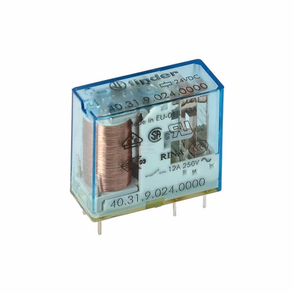 Relé 1 W 10 A 24 VCC