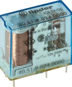 Relé enchufe PCB pines 5mm 1CO 10A/24V DC SENS/Agni