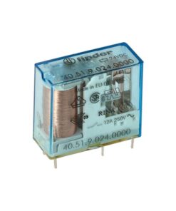 Relé enchufe PCB pines 5mm 1CO 10A/24V DC SENS/Agni